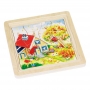 Goki Viacvrstvové puzzle Ročné obdobia, 44 dielikov {PRODUCT_REFERENCE}-3