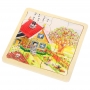Goki Viacvrstvové puzzle Ročné obdobia, 44 dielikov {PRODUCT_REFERENCE}-1
