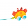 Goki Drevená hračka na ťahanie Krab 54895-1