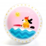 Djeco Detská lopta Zvieratká v člne 12cm DJ00106-1
