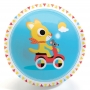 Djeco Detská lopta Veselé zvieratká 12cm DJ00104-1