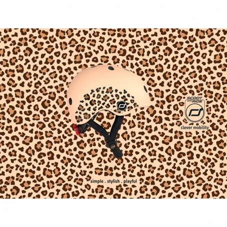 Scoot & Ride Detská prilba XXS-S leopard {PRODUCT_REFERENCE}-1