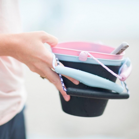 Scrunch Silikónové vedierko Sage Green 1100141-1