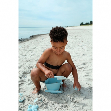 Scrunch Silikonové formičky do piesku Duck Egg Blue 110042-1