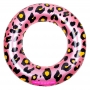 Swim Essentials Nafukovacie koleso Leopard ružový 90cm 3413319-4