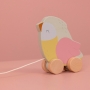 Little Dutch Drevený ťahací vtáčik Kvety a motýle {PRODUCT_REFERENCE}-7