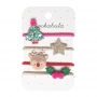 Rockahula Kids Vianočné gumičky do vlasov X423-1