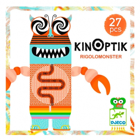 Djeco Magnetická skladačka Kinoptik Príšerka DJ05603-1