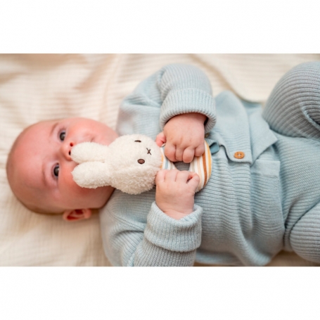 Little Dutch Mäkká hrkálka zajačik Miffy Prúžky NIJN861LD-1