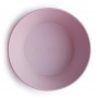 Mushie Detská okrúhla miska Soft Lilac 2ks DBC7012-1