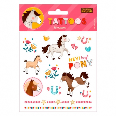 Spiegelburg Detské tetovanie Mein kleiner Ponyhof 17925-1
