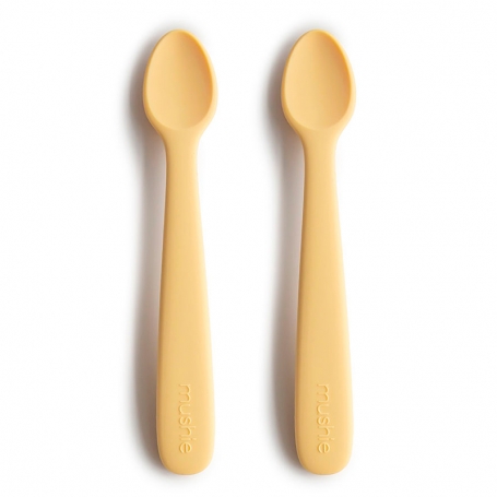 Mushie Detská silikónová lyžička Daffodil 2ks {PRODUCT_REFERENCE}-1
