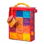B-Toys Plastové kocky pre deti One Two Squeeze 68602BT-1