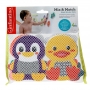 Infantino Penové hračky do kúpeľa Mix & Match 305096INF-3