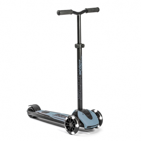 Scoot & Ride Detská kolobežka Highwaykick 5 LED steel {PRODUCT_REFERENCE}-1