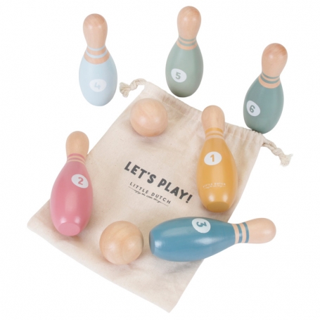 Little Dutch Drevený detský bowling {PRODUCT_REFERENCE}-1