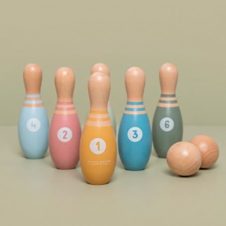 Little Dutch Drevený detský bowling {PRODUCT_REFERENCE}-1