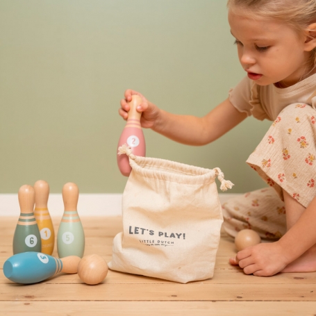 Little Dutch Drevený detský bowling {PRODUCT_REFERENCE}-1
