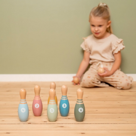Little Dutch Drevený detský bowling {PRODUCT_REFERENCE}-1