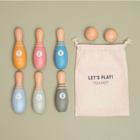 Little Dutch Drevený detský bowling {PRODUCT_REFERENCE}-1
