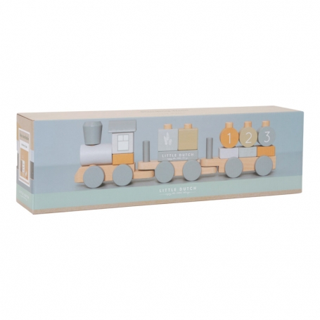 Little Dutch Drevený vláčik Ocean Blue 8036LD-1