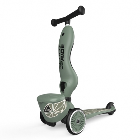 Scoot & Ride Odrážadlo kolobežka 2v1 Highwaykick 1 Lifestyle green lines {PRODUCT_REFERENCE}-1