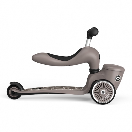 Scoot & Ride Odrážadlo kolobežka 2v1 Highwaykick 1 Lifestyle brown lines {PRODUCT_REFERENCE}-1