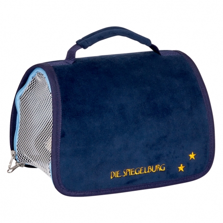 Spiegelburg Prenosná taška pre plyšové zvieratko Lustige Tierparade, modrá 18298-1