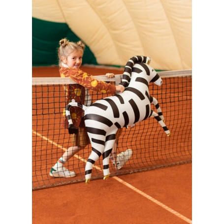 PartyDeco Fóliový balón Zebra 115x85cm FB121-1
