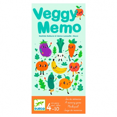 Djeco Stolová pamäťová hra Ovocie a zeleninka DJ08528-1