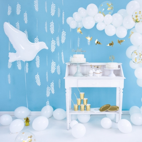 PartyDeco Fóliové balónové závažie, ružové zlato CZ1-019R-1