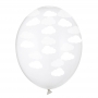 PartyDeco Balóny Biele obláčiky 30cm 6ks {PRODUCT_REFERENCE}-1