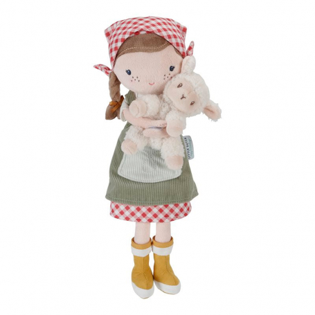 Little Dutch Plyšová bábika farmárka Rosa 35cm 4565LD-1