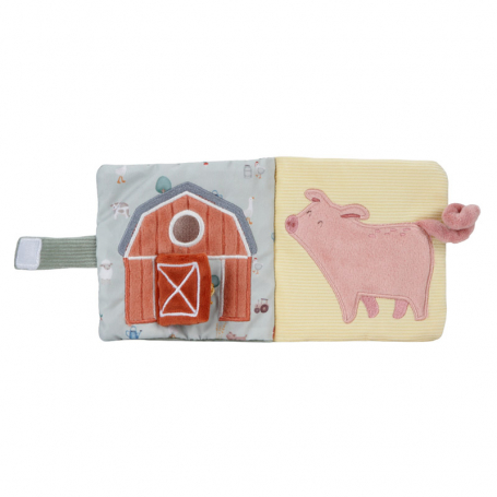Little Dutch Závesná textilná knižka s aktivitami Farma {PRODUCT_REFERENCE}-1
