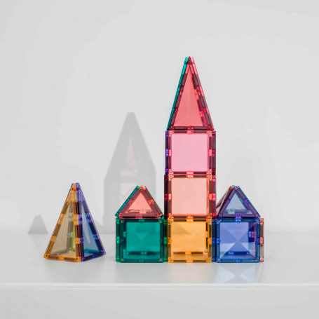 Connetix Magnetická stavebnica Pastel Mini Pack 32ks CON-EU-P32-1