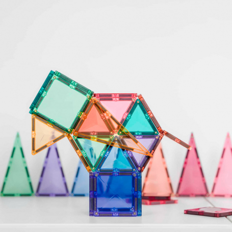 Connetix Magnetická stavebnica Pastel Mini Pack 32ks CON-EU-P32-1