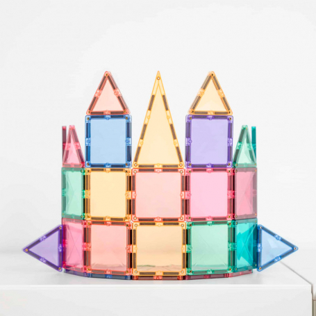 Connetix Magnetická stavebnica Pastel Mini Pack 32ks CON-EU-P32-1