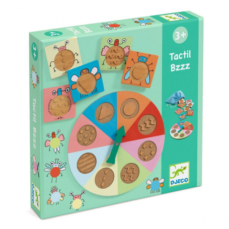 Djeco Edukačná hračka Hmatové loto Bzzz DJ08259-1