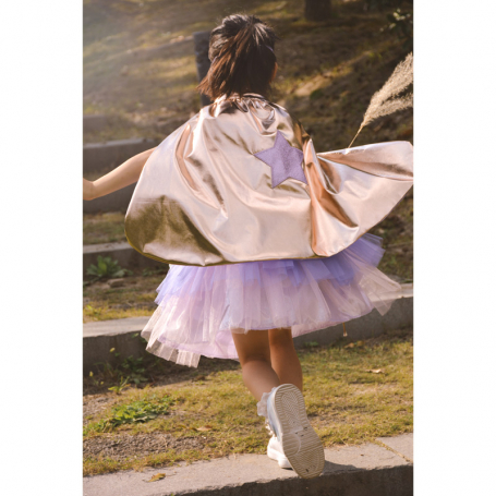 Great Pretenders Karnevalový kostým Superhrdinka Metallic Rose Gold/Lilac {PRODUCT_REFERENCE}-1