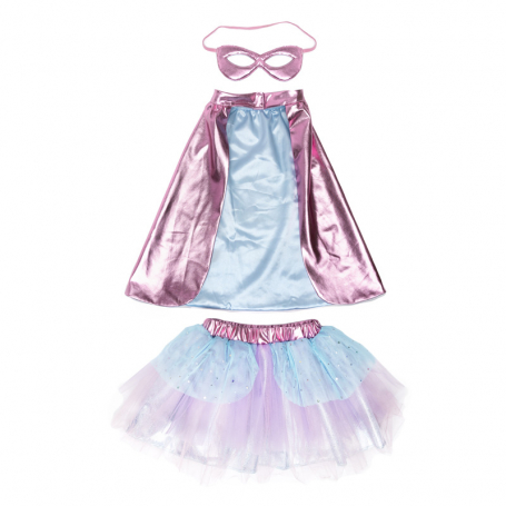 Great Pretenders Karnevalový kostým Superhrdinka Metallic Pink/Light Blue {PRODUCT_REFERENCE}-1