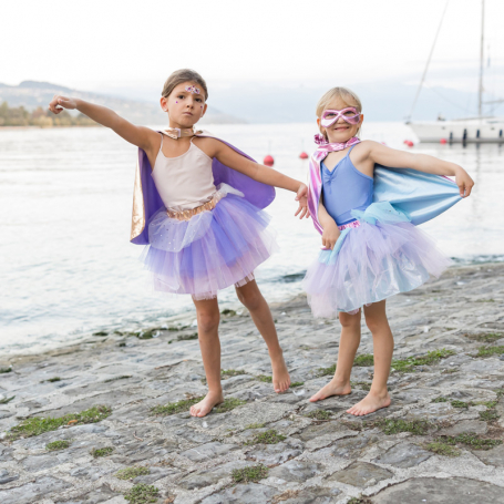 Great Pretenders Karnevalový kostým Superhrdinka Metallic Pink/Light Blue {PRODUCT_REFERENCE}-1