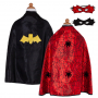 Great Pretenders Detský kostým obojstranný Batman / Spiderman 55270-1