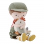 Little Dutch Plyšová bábika chlapec Farmár Jim 35cm 4563LD-1
