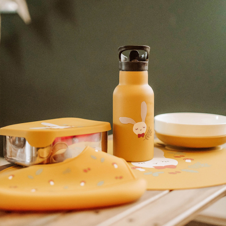 Kikadu Detská termofľaša Rabbit Mustard 350ml {PRODUCT_REFERENCE}-1