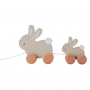 Little Dutch Drevené Zajačiky na ťahanie Baby Bunny {PRODUCT_REFERENCE}-1