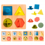 Taf Toys Vkladacie puzzle Tvary, 16 dielikov 13375TAF-1