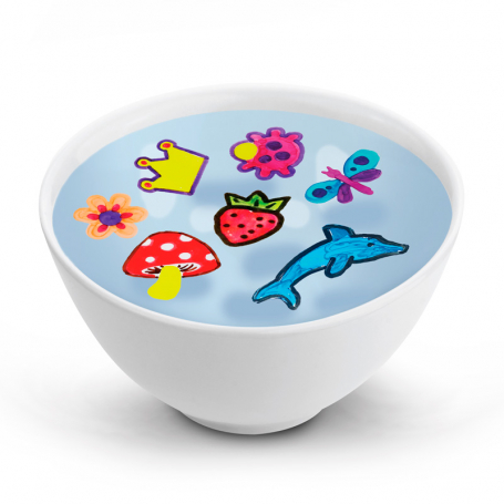 Water Art Vodové fixky 6 farieb a Šablóny Rozprávková záhrada {PRODUCT_REFERENCE}-1