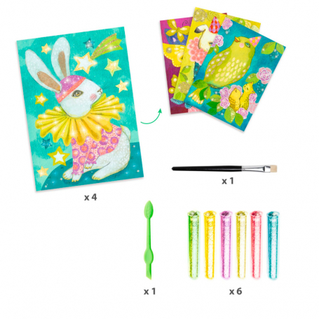 Djeco Výtvarná hra s trblietkami Karneval {PRODUCT_REFERENCE}-1