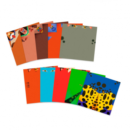 Djeco Origami Skákajúce zvieratá {PRODUCT_REFERENCE}-1