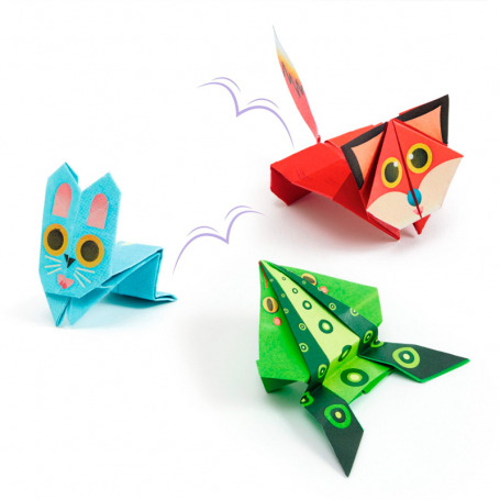 Djeco Origami Skákajúce zvieratá {PRODUCT_REFERENCE}-1